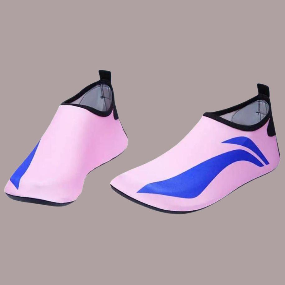 Li-Ning Удобные Дышащие Нескользящие Прочные Низкие Тренировочные Кроссовки Унисекс Розовые Голубые LSCR065-2