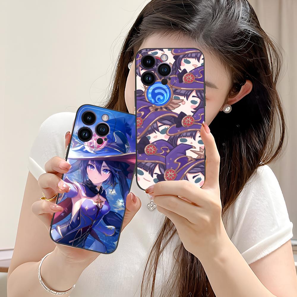 Игровой чехол GI Mona Матовый ТПУ для мобильного телефона iPhone 17 16 15 14 13 12 11 X XR XS 8 7 Air Pro Max Plus Mini Цветной чехол