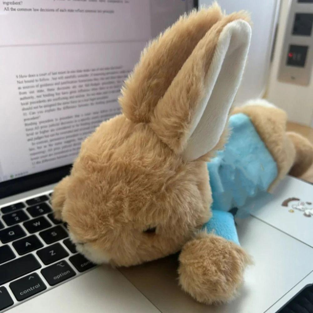 Bunny Plush Pencil Bag College Style Fluffy Pencil Bag Makeup Bag Cartoon Pencil Bag Student