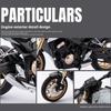 Масштаб 1:12 Модель мотоцикла Honda CB650 HP4 Игрушка Сплав Литье под давлением Амортизация Миниатюрные Гоночные Модели мотоциклов для Детей Подарки