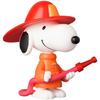 MEDICOM TOY UDF (Ultra Detail Figure) PEANUTS Series 14 FIREMAN SNOOPY Japan NEW