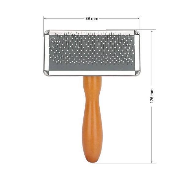 Comet Pet 100% Rubber Head Pet Slicker Brush, Korean Pet Shampoo