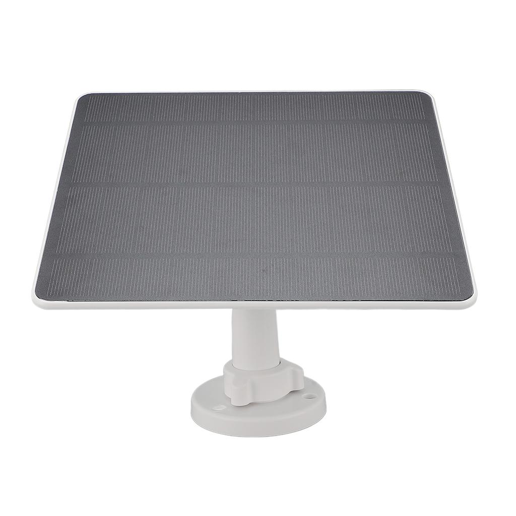 12W Solar Panel for Security Camera Monocrystalline Silicon Outdoor Solar Panel Charger for Doorbell