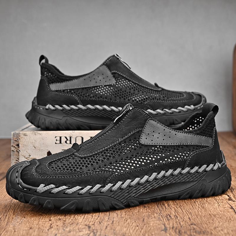 Summer Men Breather Mesh Casual Shoes Men Loafers Comfortable Walking Shoes Moccasins Man Flats Shoes