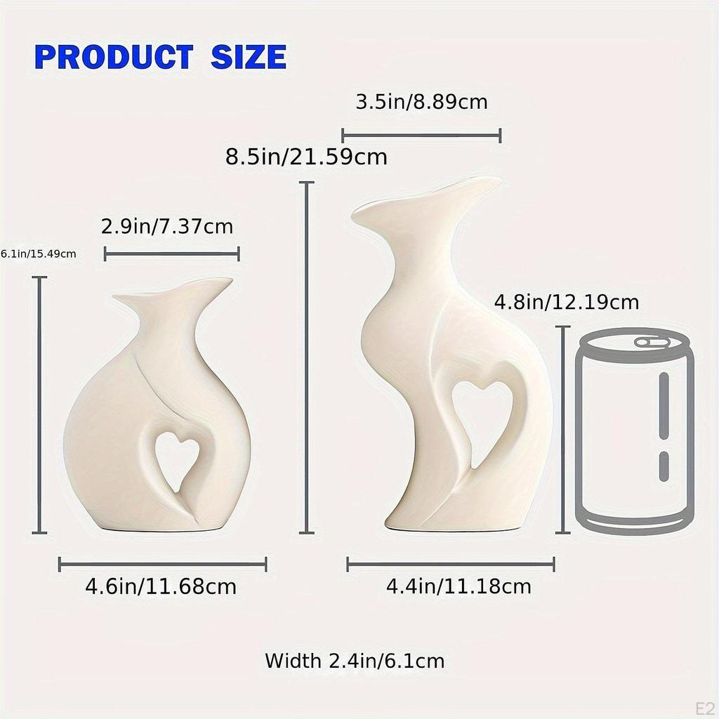 2 штуки смоляных ваз для цветов Декоративные Мастер The