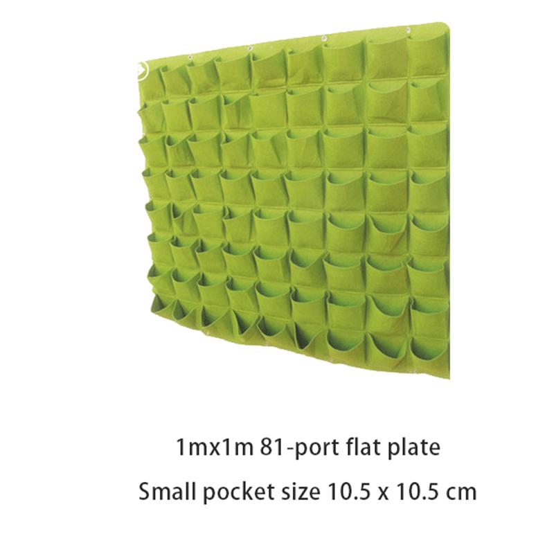 Мешок для выращивания растений, подвесной цветочный горшок, вертикальная зеленая стена, посадка трав для садовой террасы, забора