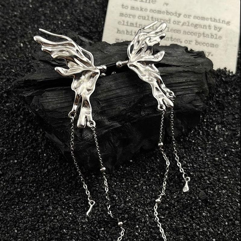 Бабочка Лю Суу Не-Ухо Патрум Женские Ушные Цикозные Температурные Серьги