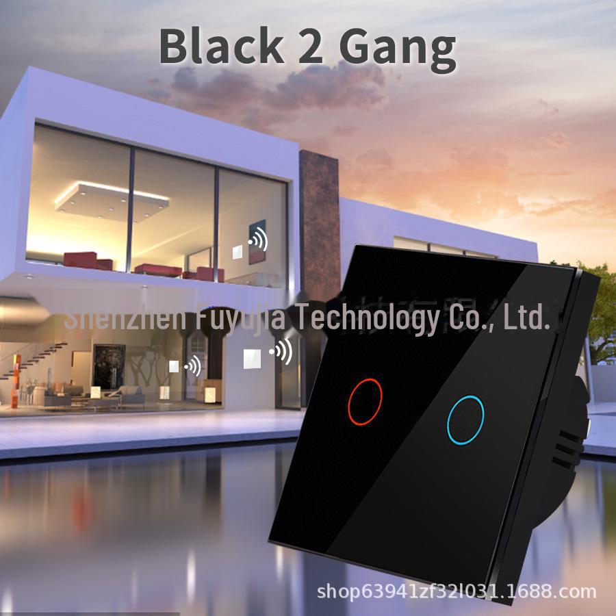 Tuya Smart RF433 Европейский WiFi/Bluetooth-переключатель для стекла - управление одним проводом