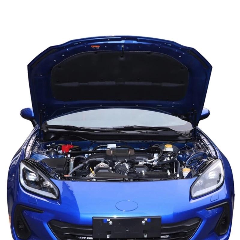 Высокопроизводительные металлические упоры для подъема капота, комплект гидравлических опорных стоек для повышения удобства при открытии крышек двигателя