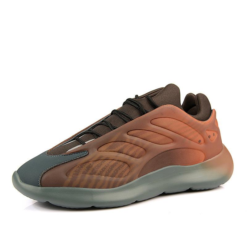 Обувь Coconut 700V3 для папы, пара светящихся скелетных спортивных туфель Putian, мужские кроссовки большого размера