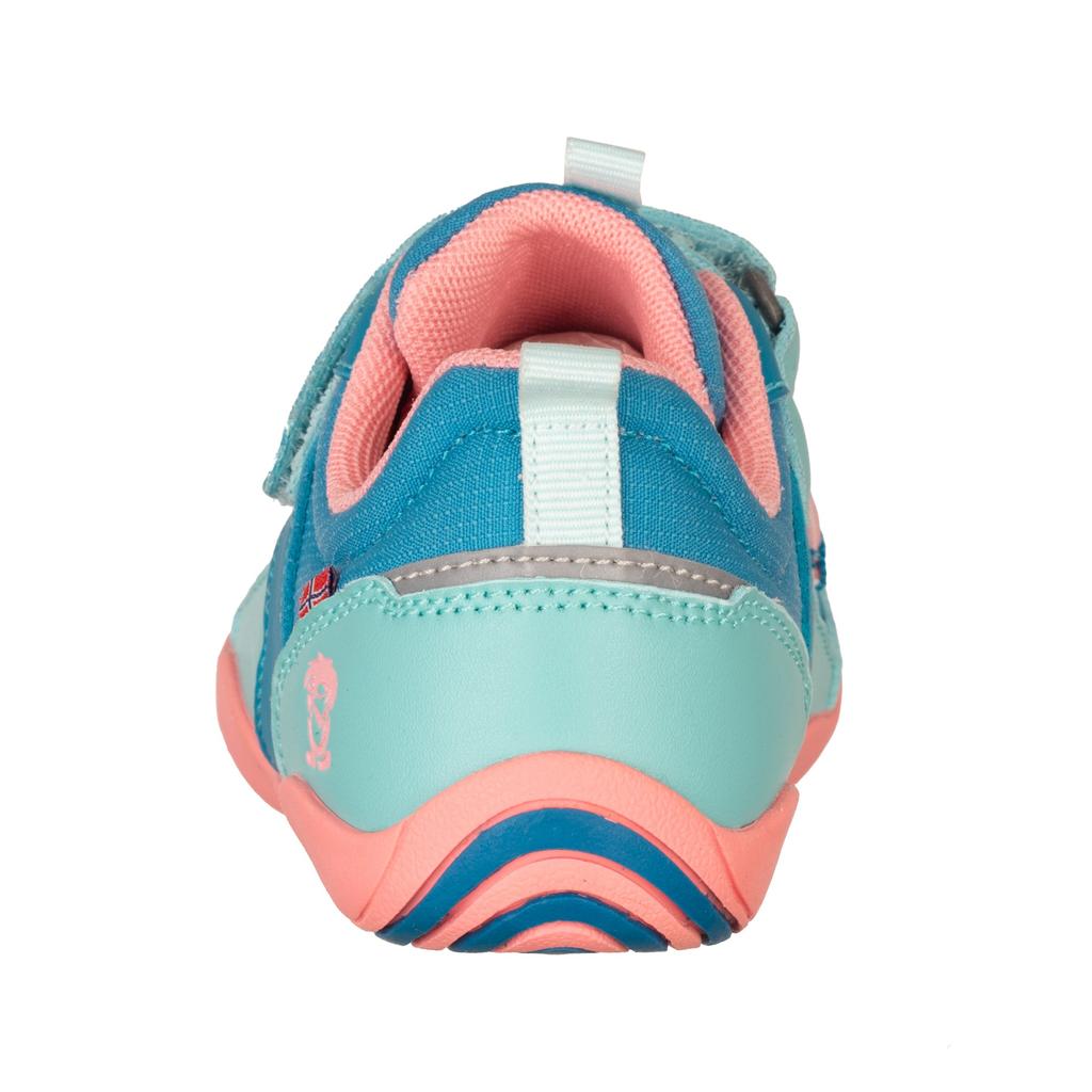 Buty Trollkids Skaland Barefoot Hiker niebieski portowy/mgła akwamarynowa/różowy piwonia