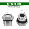 Transmission Cooler Oil Tube Connector YL3Z7D273AA for 2001-08 Ford F-150 | Compatible With 2001-2005 Ford Expedition, 2006-2008 Lincoln Mark LT,