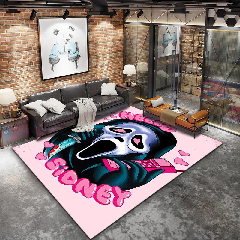 Scream Carpet Rug For Living Room Bedroom Home Sofa Decoration Kids Play Nonslip Floor Mat