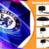 Зонт Chelsea F.C. с принтом, автоматическое открытие/закрытие - Портативный складной дизайн - Для ежедневного использования, путешествий/на улице - Подарок на день рождения