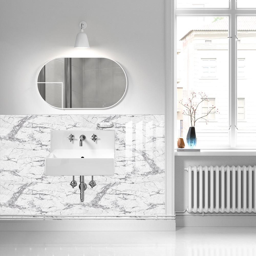 10 шт., наклейка на белую мраморную плитку, кухонный фартук, маслостойкий шкаф, умывальник, водостойкие художественные наклейки на стены