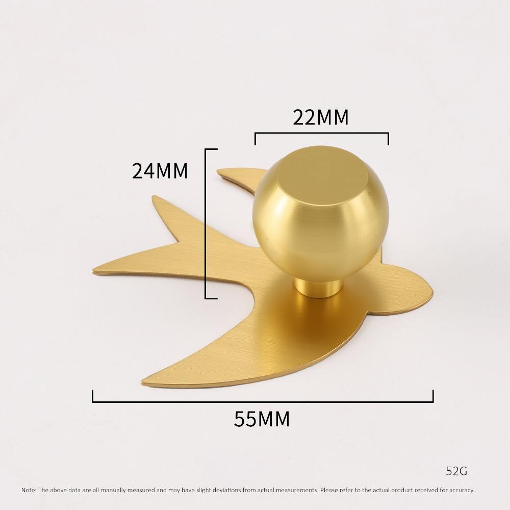 with Backplate Cabinet Pull Brass Cupboard Decorative Knob Modern Door Handle Cabinet Decoration
