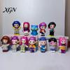 Slow Rebound Squeeze Toy Anime Slow-Rising Figure Soft Fidget with Cute Calming Desk Character Design Portable Stress Relief Decompression Gadget