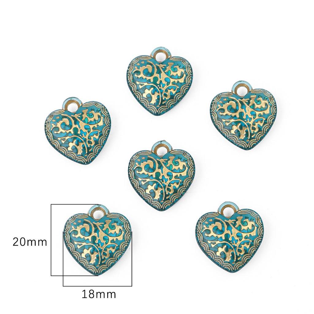 Золотые бусины в стиле барокко в стиле ретро, ​​акриловые бусины разных стилей для изготовления ювелирных изделий, очаровательное украшение «сделай сам»