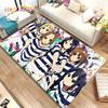 K-ON мультфильм милый ковер в стиле Лолиты Kawaii для девочек, ковер для гостиной, спальни, дивана, коврик для украшения, нескользящий напольный коврик 3D