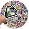 Аниме Jojos Bizzare Adventure наклейки гитара Чемодан ноутбук велосипед холодильник скейтборд граффити наклейки игрушки