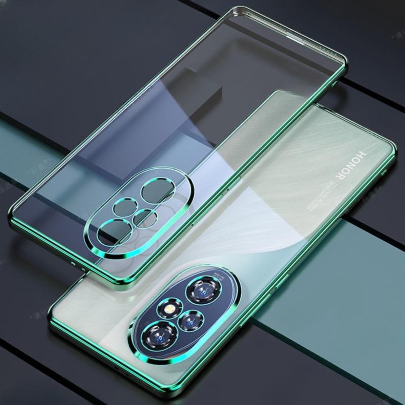For Huawei Honor 200 Pro Electroplating Phone Case For Honor200 200Pro Lens All-inclusive Silicone Soft Shell Cover