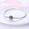 925 Sterling Silver Love Lock Snake Chain Cat Claw Bracelet Fit Original Charm Beads For Women Design Jewelry 