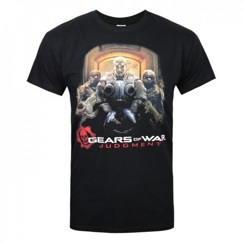 Мужская футболка с надписью Gears of War Judgment