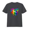 Rainbow Pride Lips Lgbt Proud Gay Soho London Art Retro Cool T Shirt M45 Vintage Washed Designer Clothes Casual Streetwear Soft