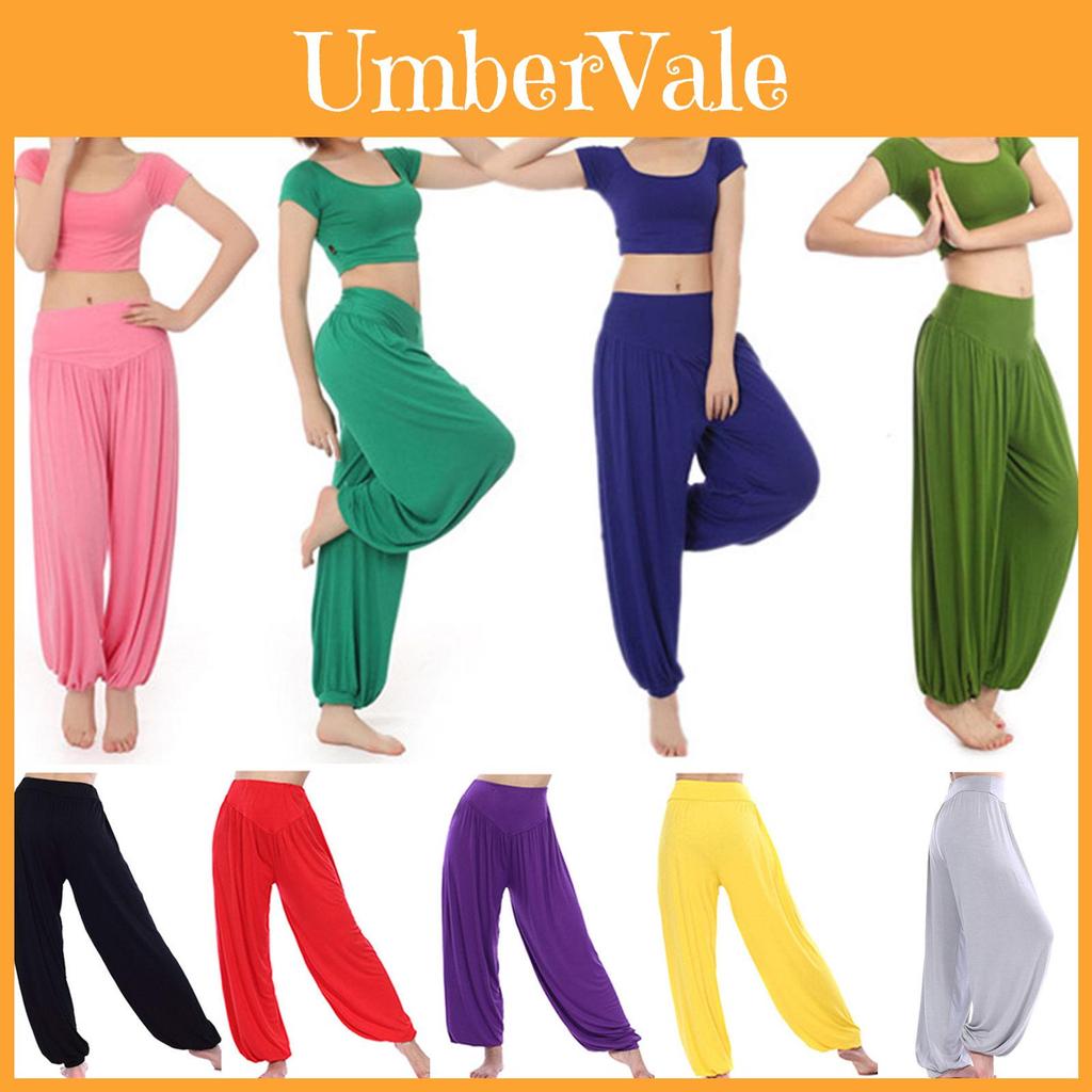 Comfortable Loose Fit Mosquito Repellent Yoga Pants For Women Available In Multiple Colors