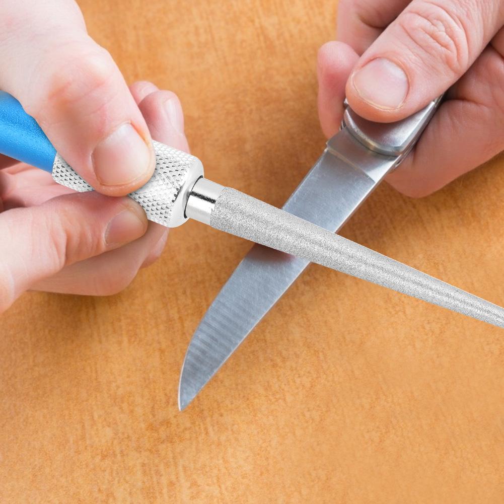 Карманная точилка Diamond, точилка для карандашей, точилка для лезвий рыболовных крючков (400#)