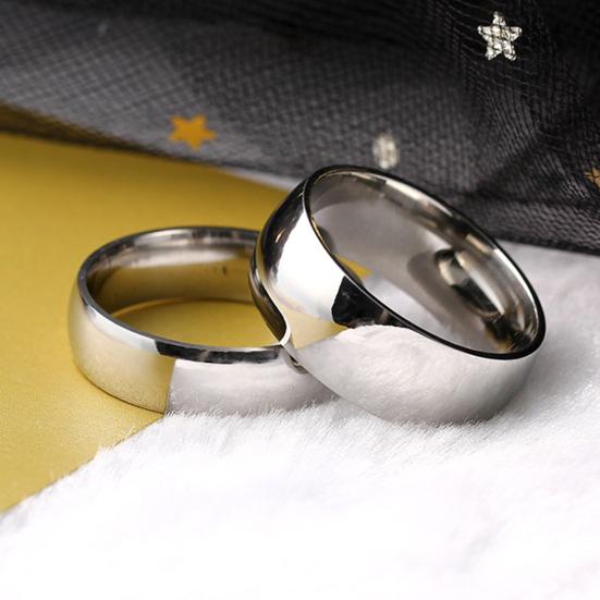 Унисекс из нержавеющей стали, обручальное кольцо для пары, кольца на палец, ювелирный подарок