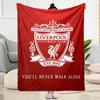 Never Walk Alone: Liverpool Fc Pride Blanket Durable Comfort Great for Office Bedding Bed for All Occasions Digital Print