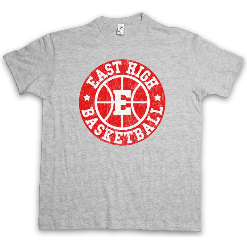 East High Basketball I T Shirt Team School Logo Sign Symbol Musical