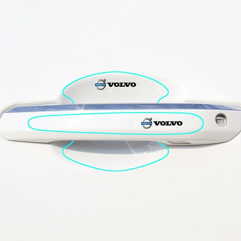 Transparent Car Door Handle Bowl Sticker Anti-collision Strip for Volvo XC40 V40 XC90 V90 V60 XC60 S80 S60 S90 C40 V70