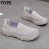 New Spring and Autumn Cloth Shoes for Women, Thick-soled, Non-slip Casual Shoes, Soft-soled, Comfortable Slip-on Shoes