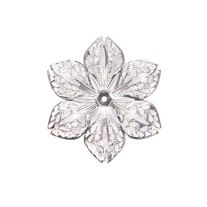 50шт / набор филигранных цветков для DIY