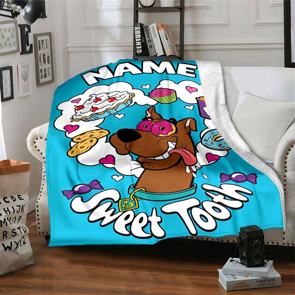 Warner (5) Customize Your Name Blanket Throw Personalized Blanket Ultra-Soft Throw For Sofa Bed Livingroom Chair All-Season Use