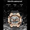 LIGE New Sports Men's Watches Top Brand Luxury Military Quartz Watch Men Waterproof