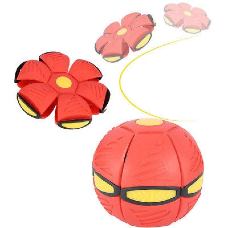 Vibrant Light Up Flying Disc Ball With Stretchy Design For Kids Play And Exercise