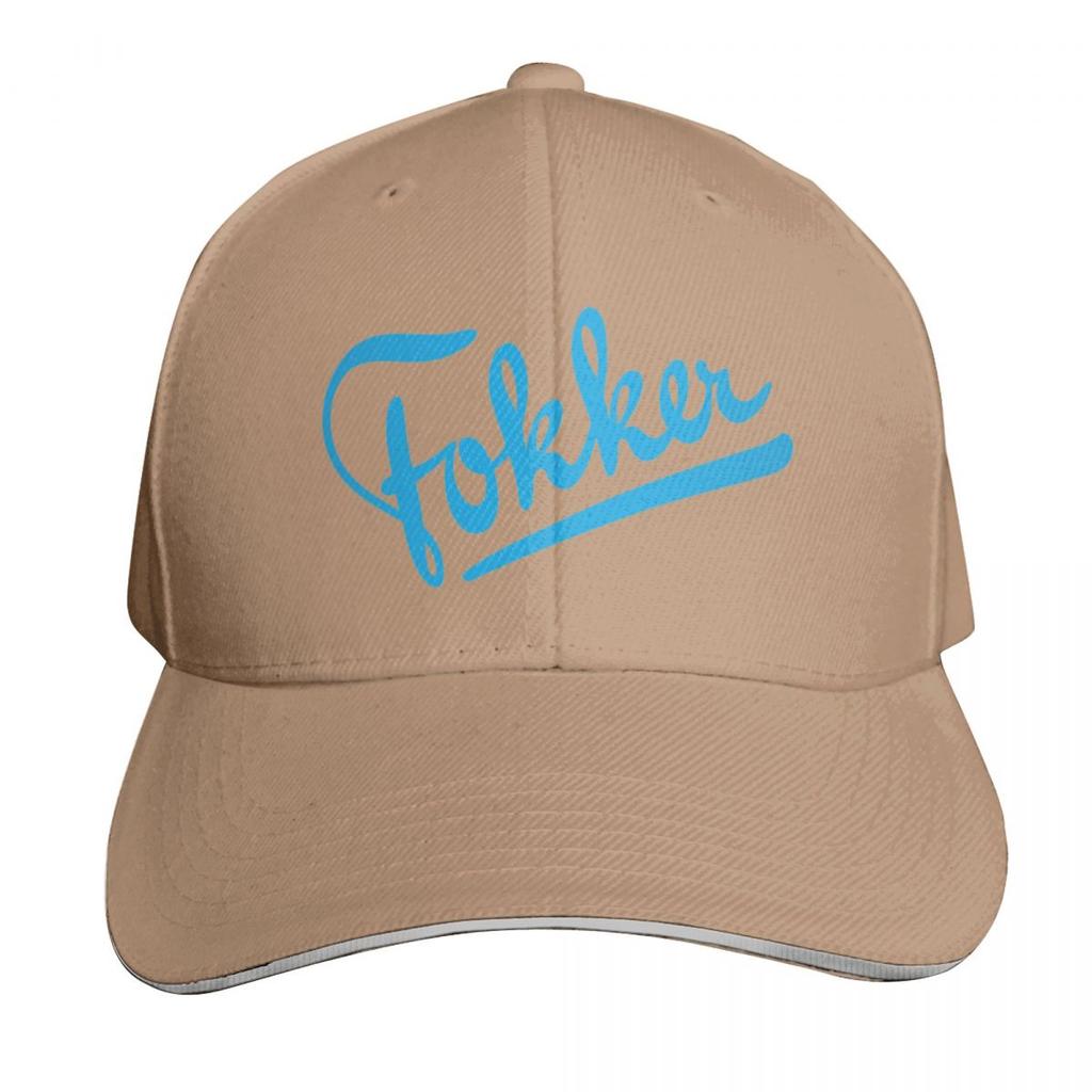 Fokker Logo Baseball Cap Hat Unisex Military Cap Unisex Hat Unisex For The Sun hats for Unisex Golf Wear Unisex Womens