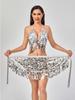 2025 European & American Nightclub Sequin Tassel Bra for Pole and Belly Dance Performance
