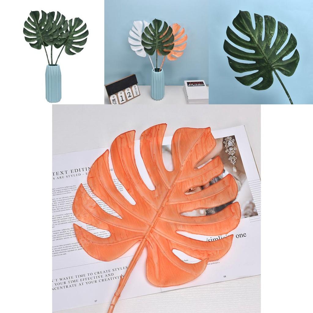 Искусственный лист Монстеры Делициозы Либм для свадебной композиции, декора дома, офиса, отеля, фотоаксессуар