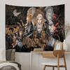 Castlevania Cartoon Hanging Bohemian Tapestry Indian Buddha Wall Decoration Witchcraft Bohemian Hippie Cheap Hippie Wall Hanging