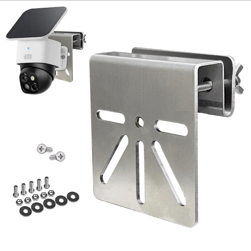 Stainless Steel Bracket for Cam S340 Solar Security Camera Drainage Trough Installation