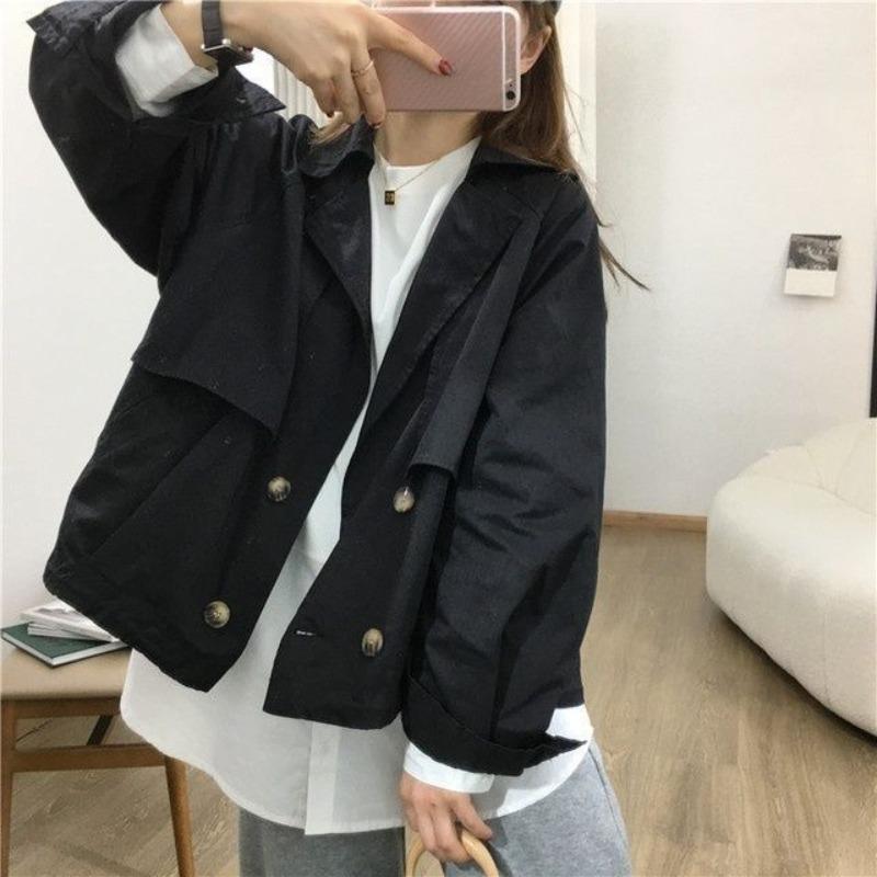 Белая футболка с рукавами-рубашками в стиле пэчворк, женская осенне-зимняя свободная базовая рубашка средней длины со стильным дизайном, блузки и рубашки с длинными рукавами