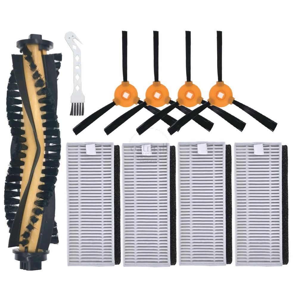 Аксессуары для робота-пылесоса Cecotec Conga 990 1190, запасные части, комплект для замены, расходные материалы, основная щетка, фильтры HEPA, боковая щетка