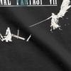 Мужские футболки Cloud Vs Sephiroth Final Fantasy, потрясающая футболка с коротким рукавом и круглым вырезом, 100% хлопок, идея для подарка, одежда