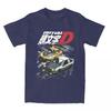 Футболки Initial D Tandems AE86 Vs FD Rx-7 Drift Racing Car Apparel Tee Shirt T-Shirt Gift Idea Clothing