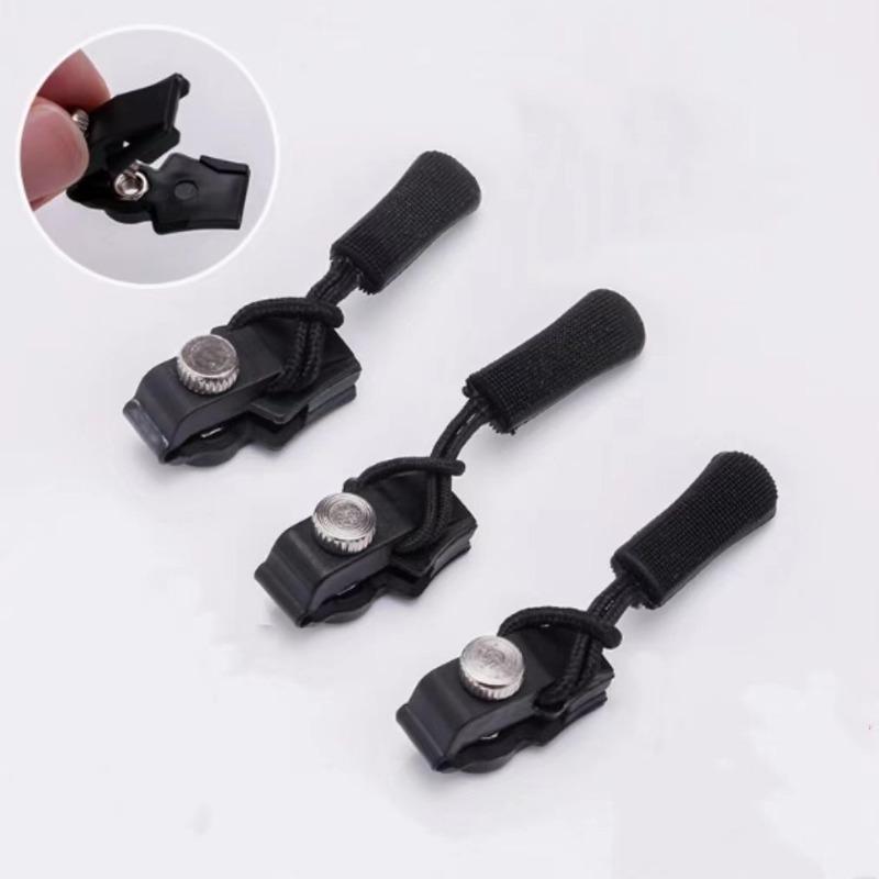 Universal Replaceable Zipper Accessories, Zipper Repairers, Back Bags, Outerwear, Clothes, Tool-free Detachable Zipper Pulls