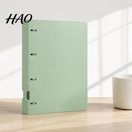 Test Paper Storage Solution 4-Hole Document Folder/A4 File Bag, Durable PP Portable Neat Desktop Organization Folder, Macaron Colors Lightweight